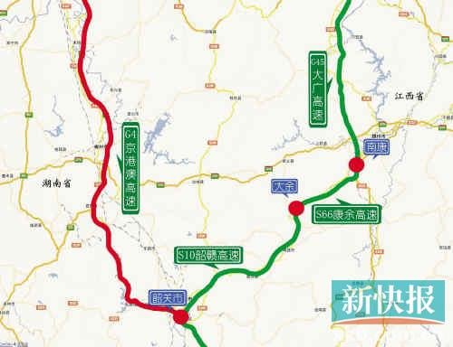 北行盡量選公共交通 粵贛高速今年或更堵