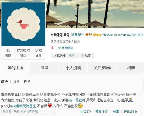 王菲自曝主動提離婚：沒有第三者 不會出家