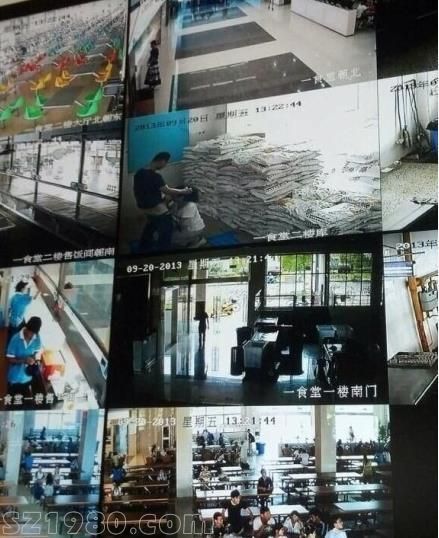 江南大學(xué)食堂不雅監(jiān)控視頻：男女庫房上演活春宮 一樓電視墻全程直播