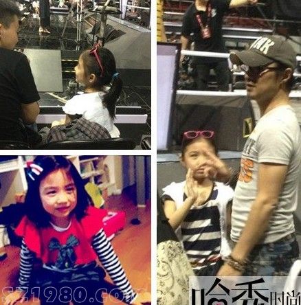 汪峰攜女兒小蘋果現(xiàn)身《中國好聲音》攝影棚