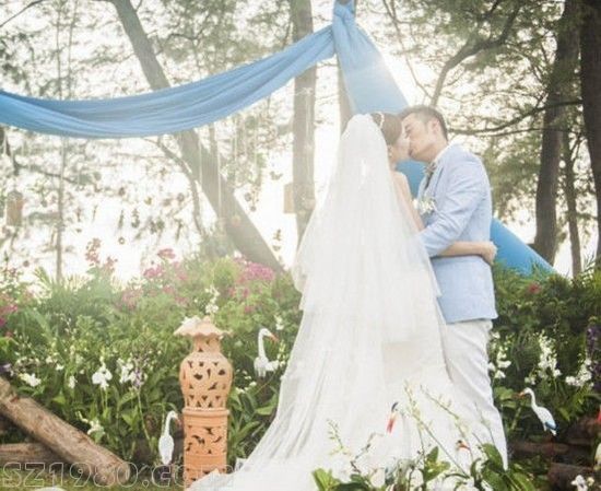 陳赫普吉島大婚黑白搞笑多款婚紗照曝光