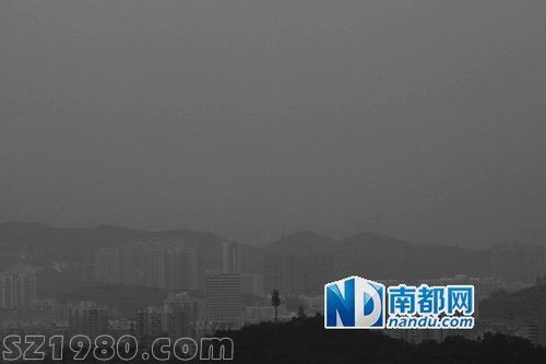 昨珠三角8成監(jiān)測點PM2.5超標