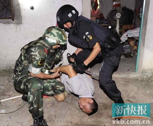 廣東2000警力奔赴五省　突襲制販毒組織113人落網(wǎng)