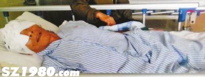 廣東老人住院期間雙眼被挖 院方稱系自殘