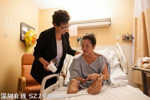 紐約亞裔女子靜脈注射后突發(fā)休克雙腿被截肢（圖）