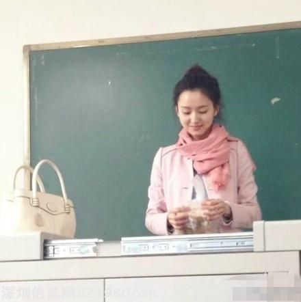 大學(xué)美女老師酷似劉詩(shī)詩(shī) 男生出勤率爆表(組圖)