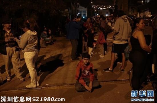 智利地震遇難人數(shù)上升至6人 海嘯預(yù)警已取消