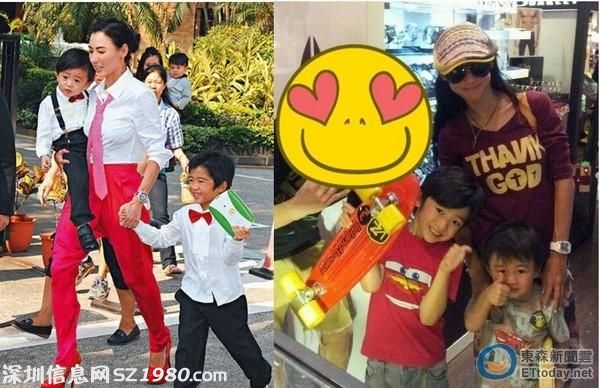 張柏芝怕兒問：媽媽為何有這多 叔叔 ？