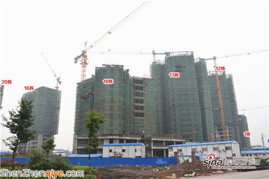 興昂國(guó)際城2014年6月工程實(shí)景展示