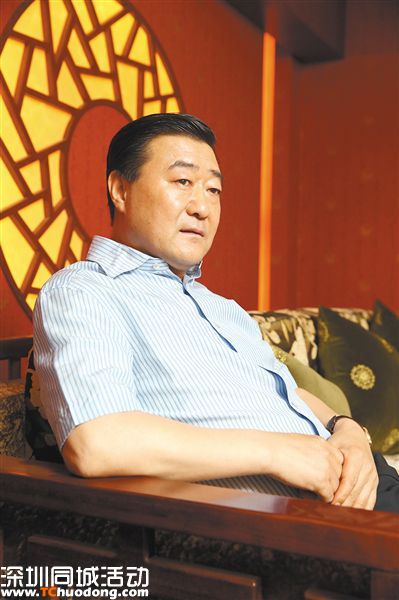 前山西首富張新明。新京報記者