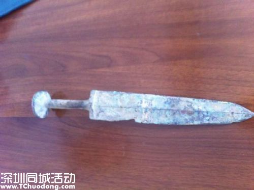 男孩撿到商周古劍 持劍主人可能是周商貴族