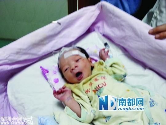 臺風(fēng)暴雨中東莞一新生男嬰被棄河邊(圖)