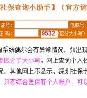 深圳社?？ú樵冇囝~怎么查