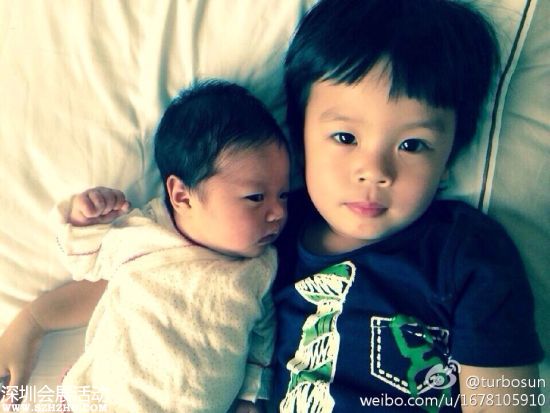 孫儷兒子和女兒