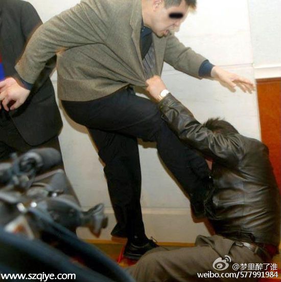 大水沖了龍王廟央視兩記者互毆