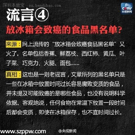 網傳近期常見8大謠言 你應該看看