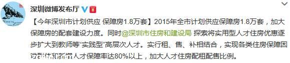 <a href=http://www.sz1980.com/shenzhen/ target=_blank class=infotextkey><a href=http://www.hnyueyi.com.cn/shenzhen/ target=_blank class=infotextkey>深圳</a></a>今年計劃供應(yīng)保障房1.8萬套