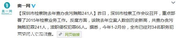 <a href=http://www.sz1980.com/shenzhen/ target=_blank class=infotextkey><a href=http://www.hnyueyi.com.cn/shenzhen/ target=_blank class=infotextkey>深圳</a></a>市檢察院2014年查辦貪污賄賂241人