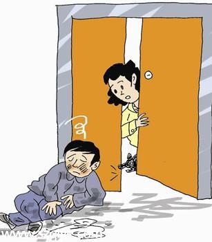  醉酒男樓下撞破頭 滿臉鮮血半夜敲錯鄰居門