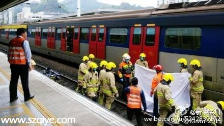 港鐵大圍站乘客墮軌身亡 東鐵服務(wù)受阻