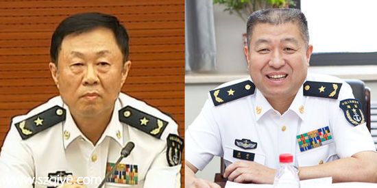 海軍人事調(diào)整:朱謙康非2人出任政治部副主任(圖)