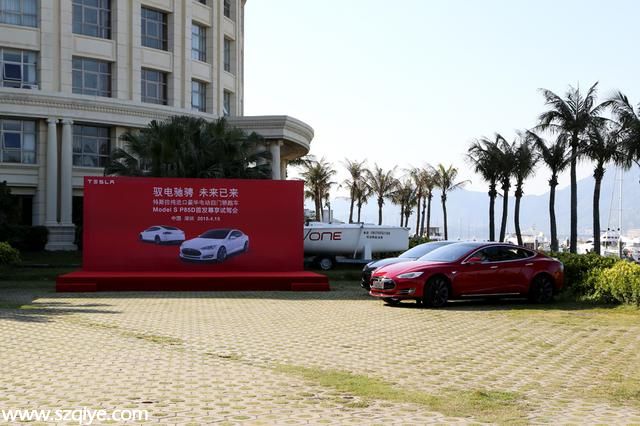 特斯拉Model S P85D<a href=http://www.sz1980.com/shenzhen/ target=_blank class=infotextkey><a href=http://www.hnyueyi.com.cn/shenzhen/ target=_blank class=infotextkey>深圳</a></a>首發(fā)
