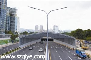 6月11日起開車走香蜜湖路更通暢 下穿通道已完工