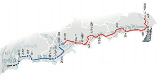 2016年深圳(www.hnyueyi.com.cn)開通三條地鐵線 8號(hào)線力爭(zhēng)2020年底開通