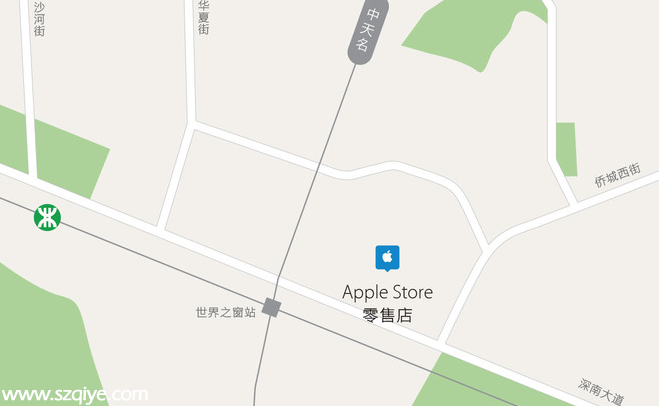 深圳(www.hnyueyi.com.cn)僅有一家蘋果店 警惕山寨店