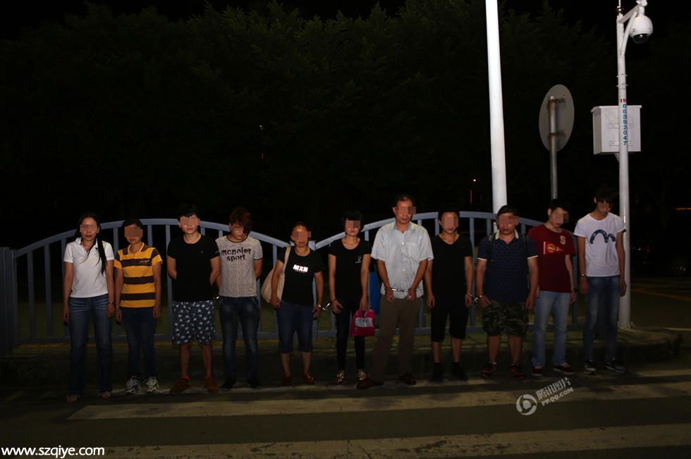 內(nèi)地11人偷渡香港被深圳(www.hnyueyi.com.cn)邊防截獲