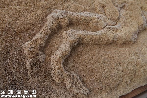 長(zhǎng)春保安用50多萬根牙簽扎出3d奔馬（圖）