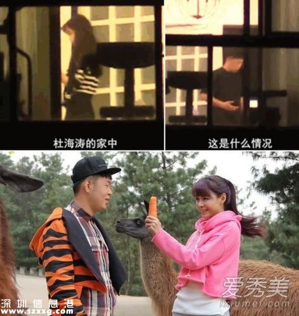 杜海濤沈夢辰同居被拍 曝沈夢辰整容前照片