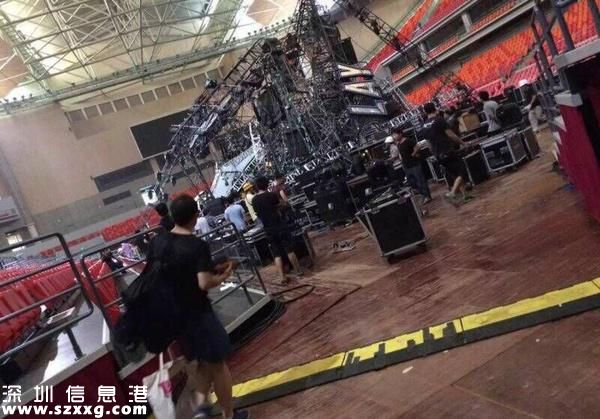 蔡依林演唱會在建舞臺燈架坍塌 致1死10多傷