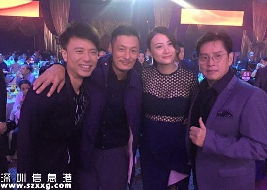 左起：李克勤、余文樂(lè)、黃伊汶、譚詠麟