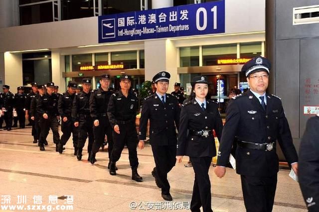 282名民警乘4架包機(jī)赴境外押解電信詐騙嫌犯