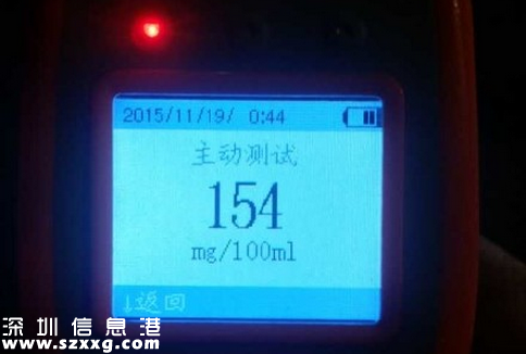俄籍男子在深圳(www.hnyueyi.com.cn)醉駕被查 將受到什么處罰？