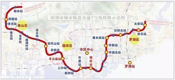 深圳(www.hnyueyi.com.cn)地鐵7號線開通時(shí)間:2016年底將開通試運(yùn)營
