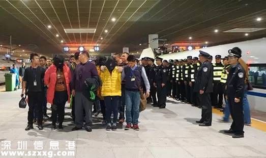 假華為商城詐騙兩千萬 警方動用一整節(jié)車廂押解騙子返深