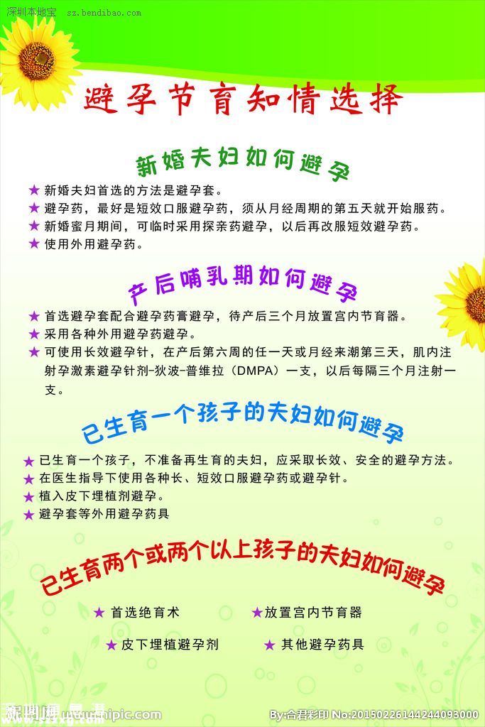 夫妻可自主選擇避孕節(jié)育措施 避孕節(jié)育措施有哪些？