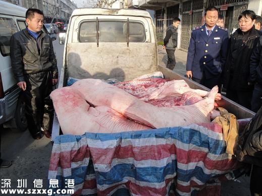 深圳(www.hnyueyi.com.cn)豬肉還放心嗎？放心肉白板肉一起賣