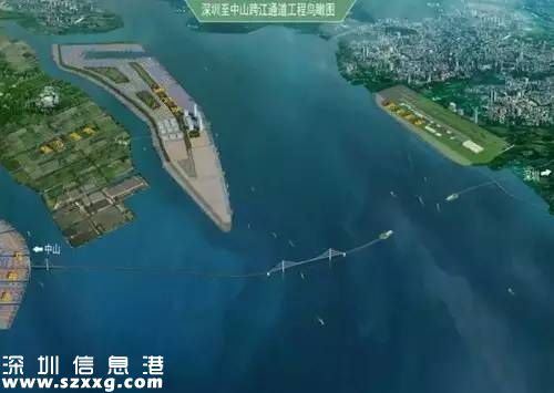 深中通道深圳(www.hnyueyi.com.cn)側(cè)接線動(dòng)工 主體工程明年開工