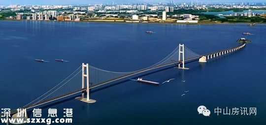 深中通道深圳(www.hnyueyi.com.cn)側接線動工 主體工程明年開工