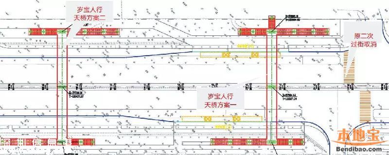龍崗4座人行天橋開建 8座天橋選址方案公布