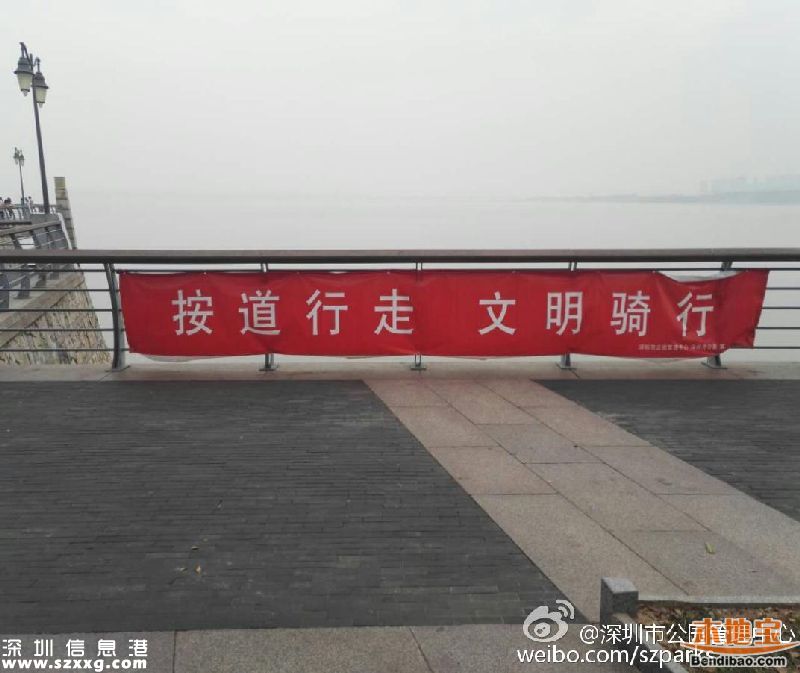 深圳灣公園人車混行怎么治？或增建7座橋