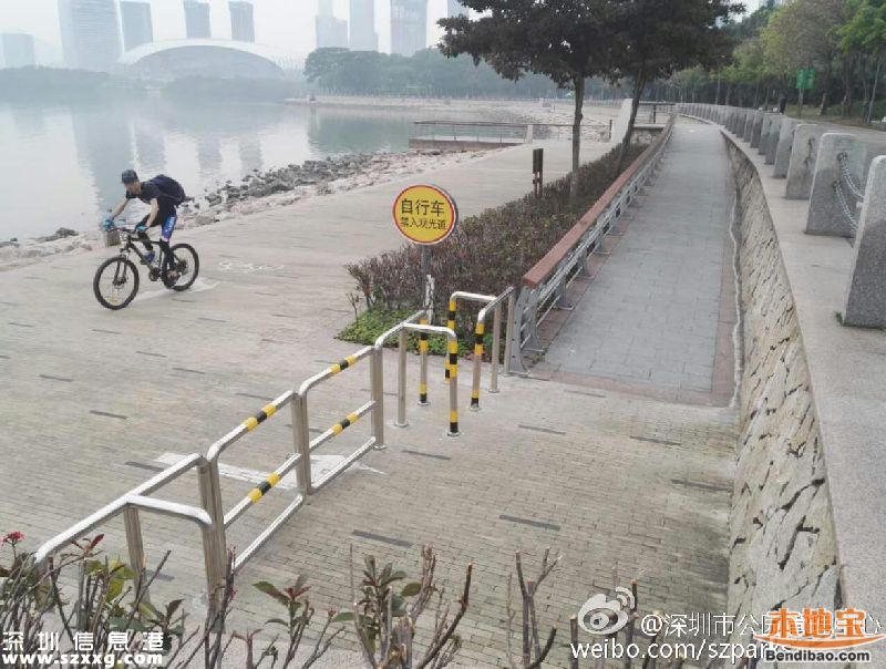 深圳灣公園人車混行怎么治？或增建7座橋