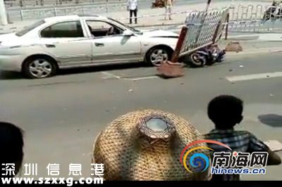 圖為肇事車輛。(視頻截圖)