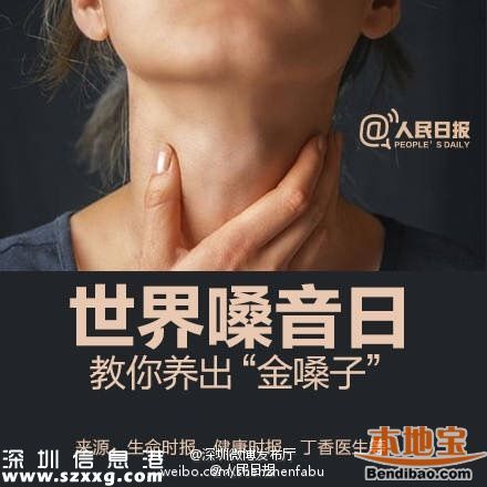世界嗓音日 嗓子疼需對癥下藥