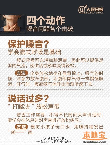 世界嗓音日 嗓子疼需對癥下藥
