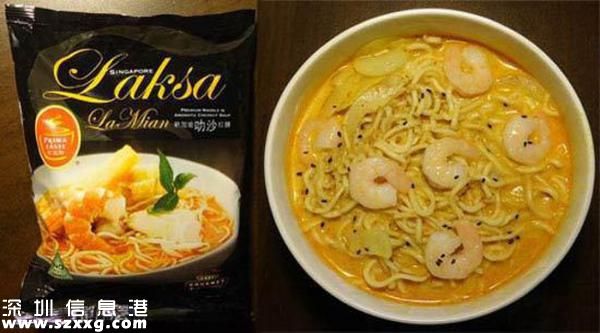 1、百勝廚叻沙拉面