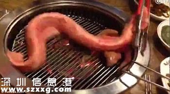 韓國餐廳烤活鰻魚 竟發(fā)生可怕一幕!